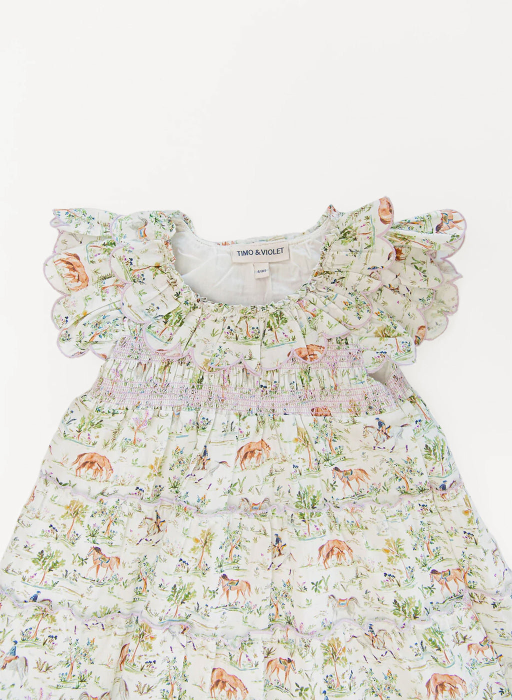 The Mimi Dress in Hunter Pace Print