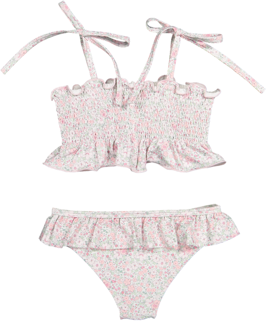 Pink Ditsy Floral Bikini
