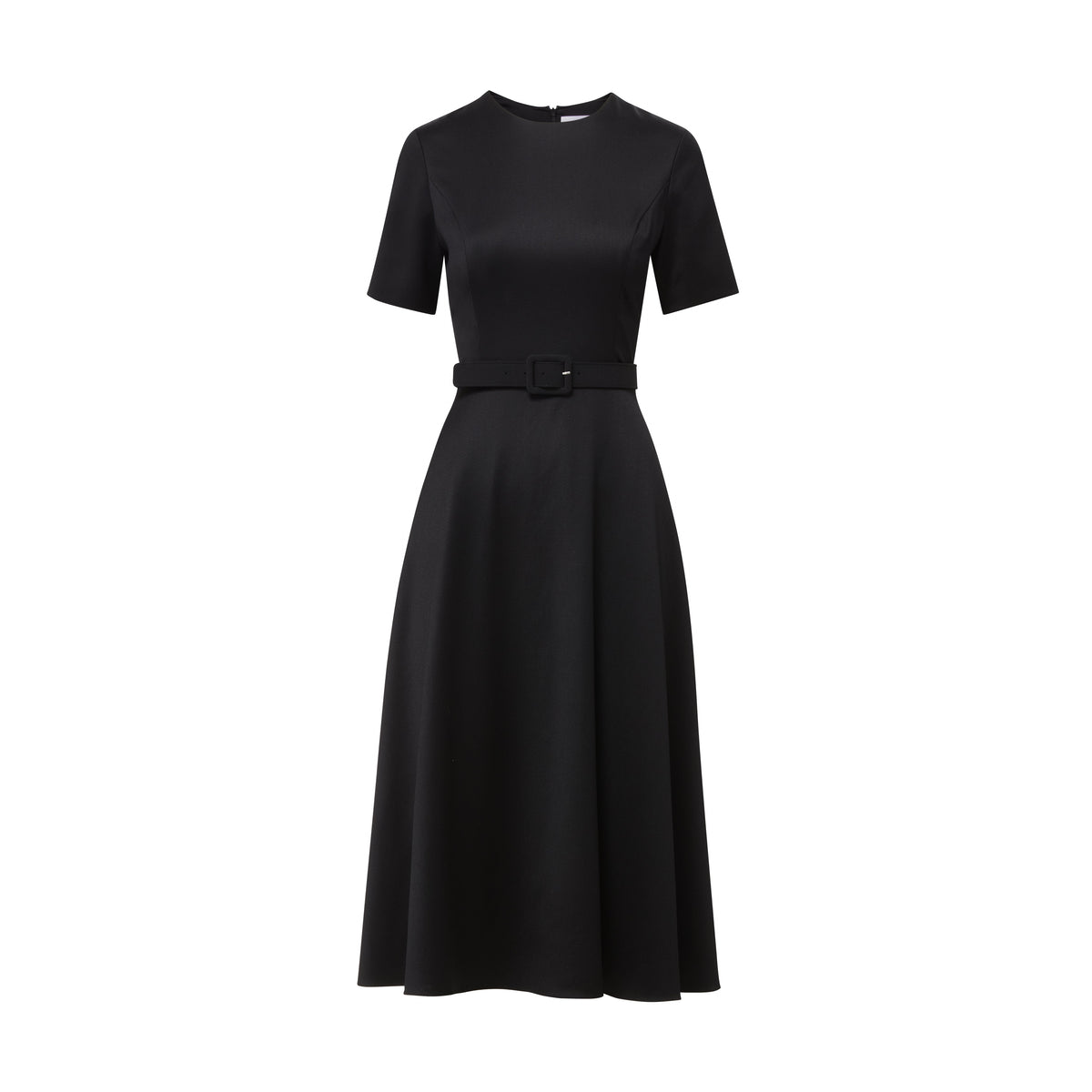 Harper Dress In Stretch Wool