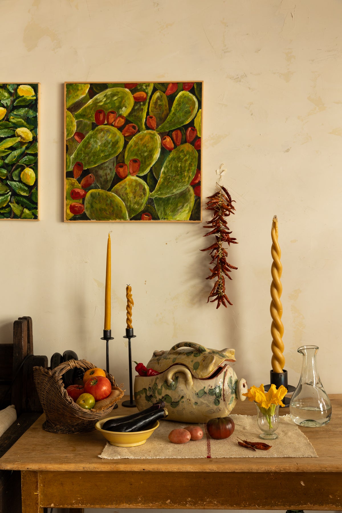 Iron Tapered Candleholders