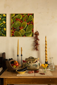 Iron Tapered Candleholders