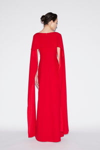 Luanne Gown Red Embellished Sable