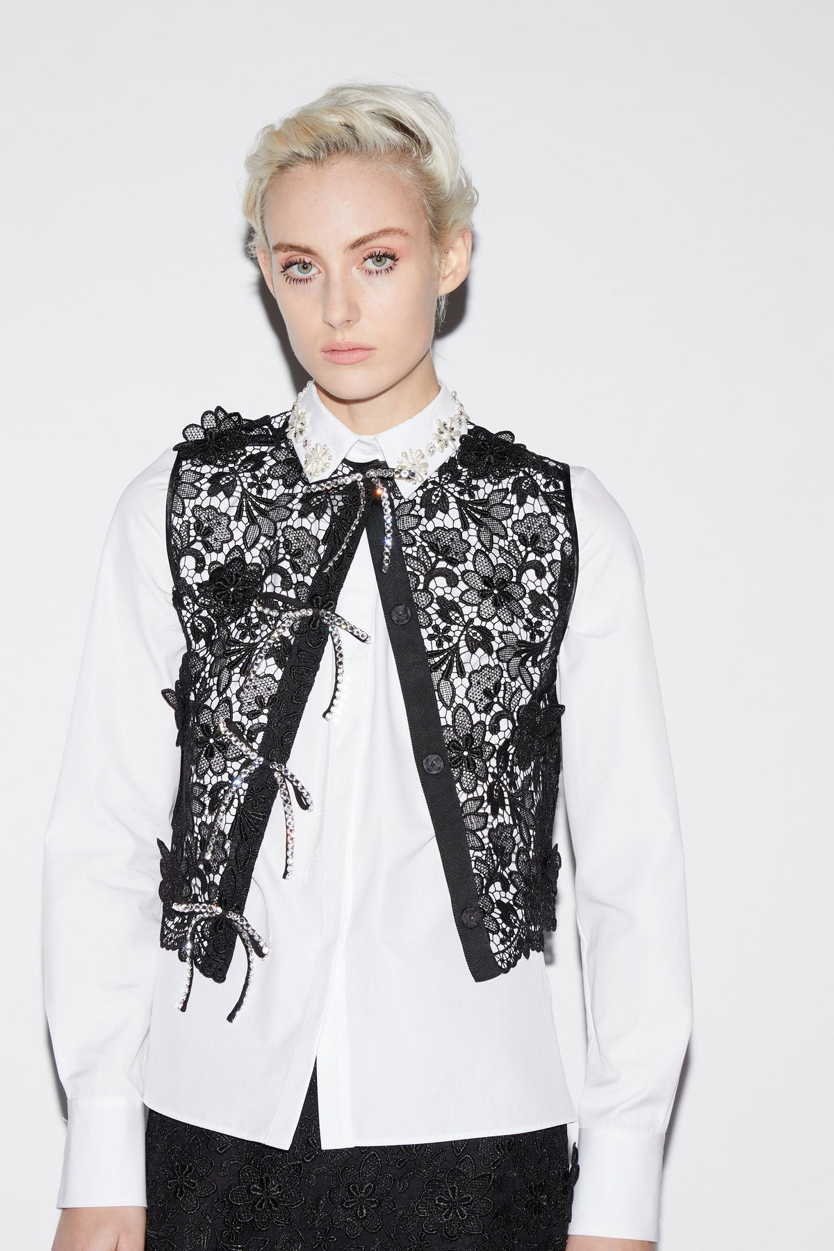 Jack Top Black Lace