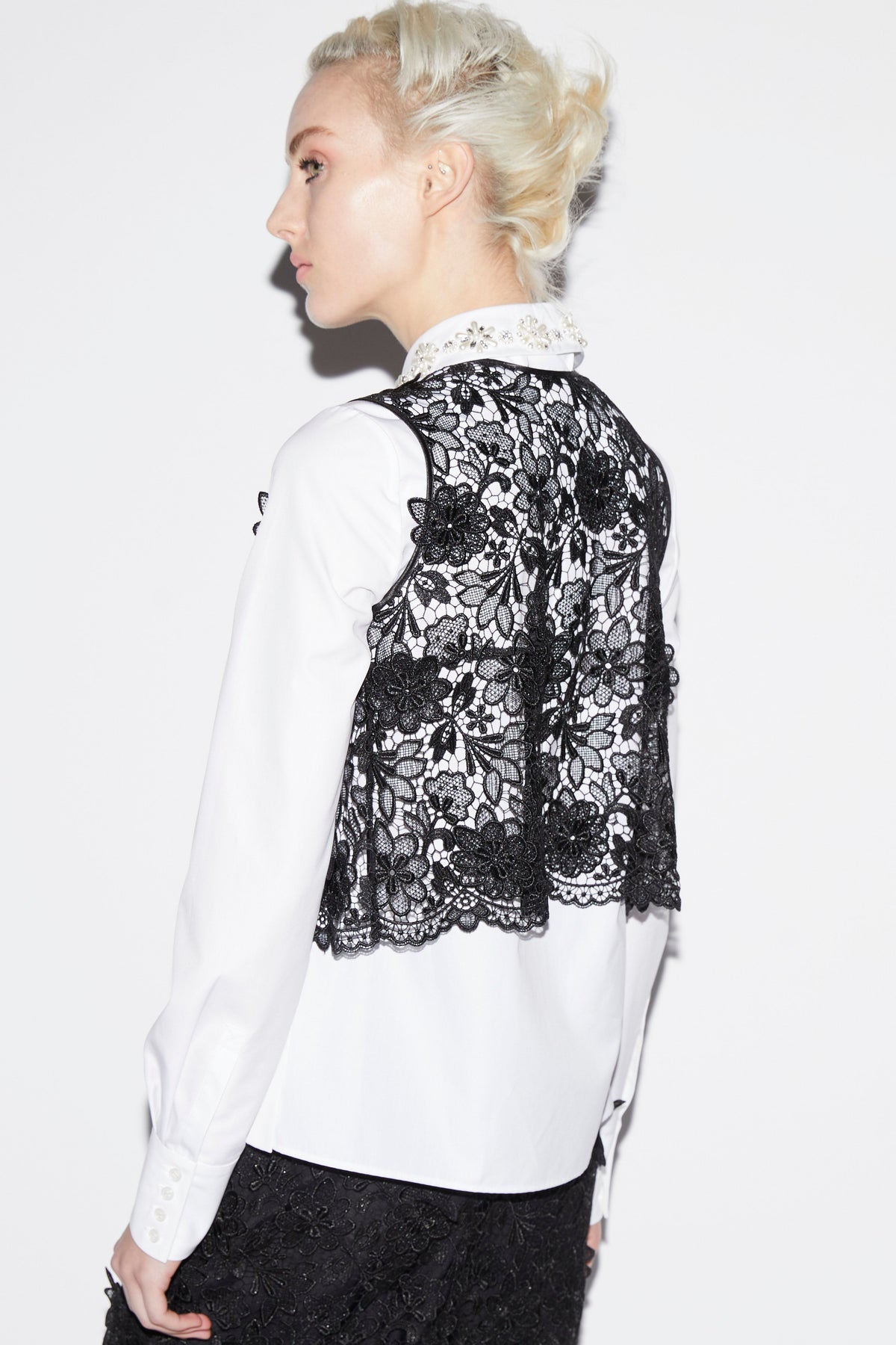 Jack Top Black Lace