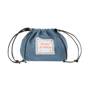 "Camarinas" Pouch in Denim