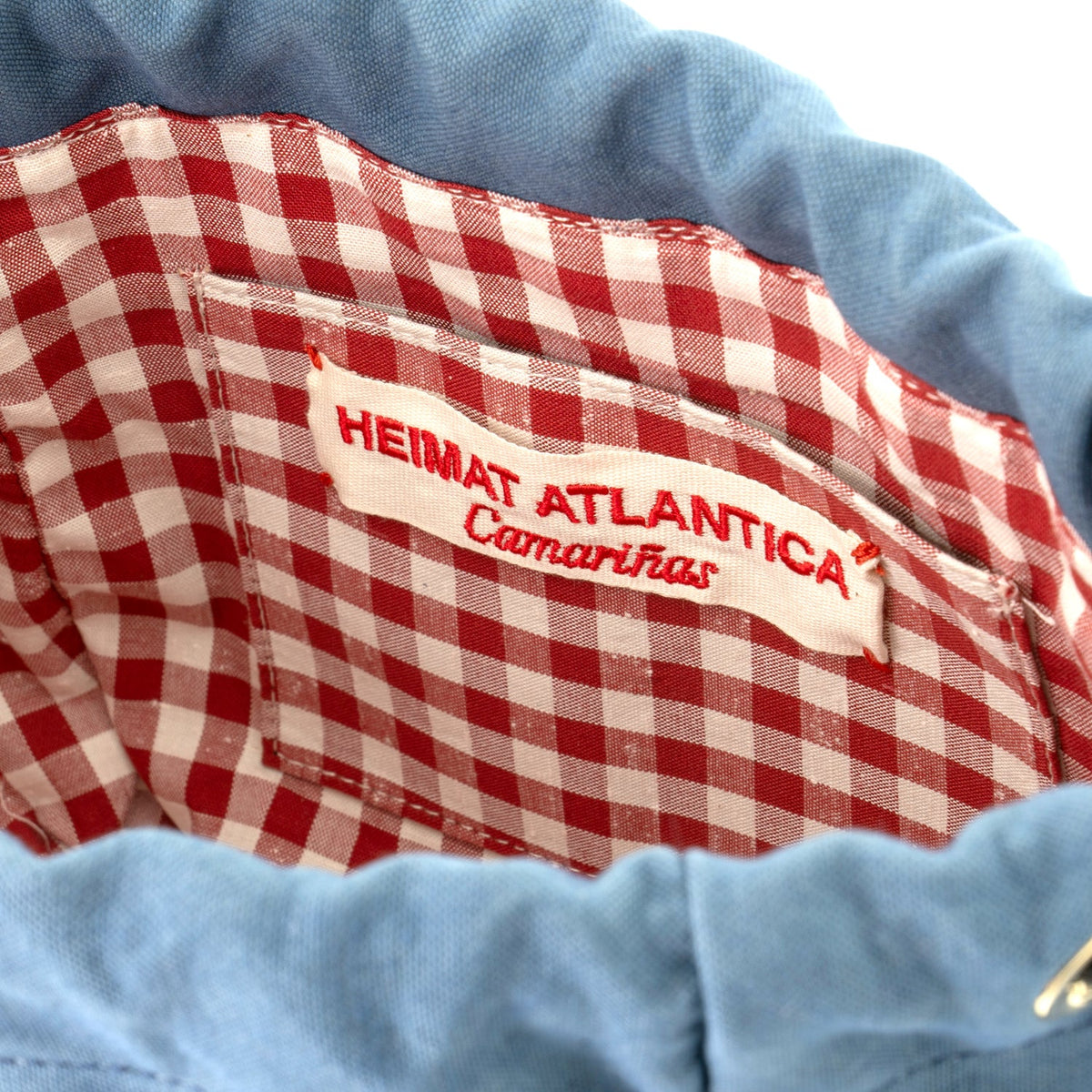 "Camarinas" Pouch in Denim