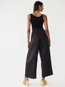 Willow Pant in Black Lurex