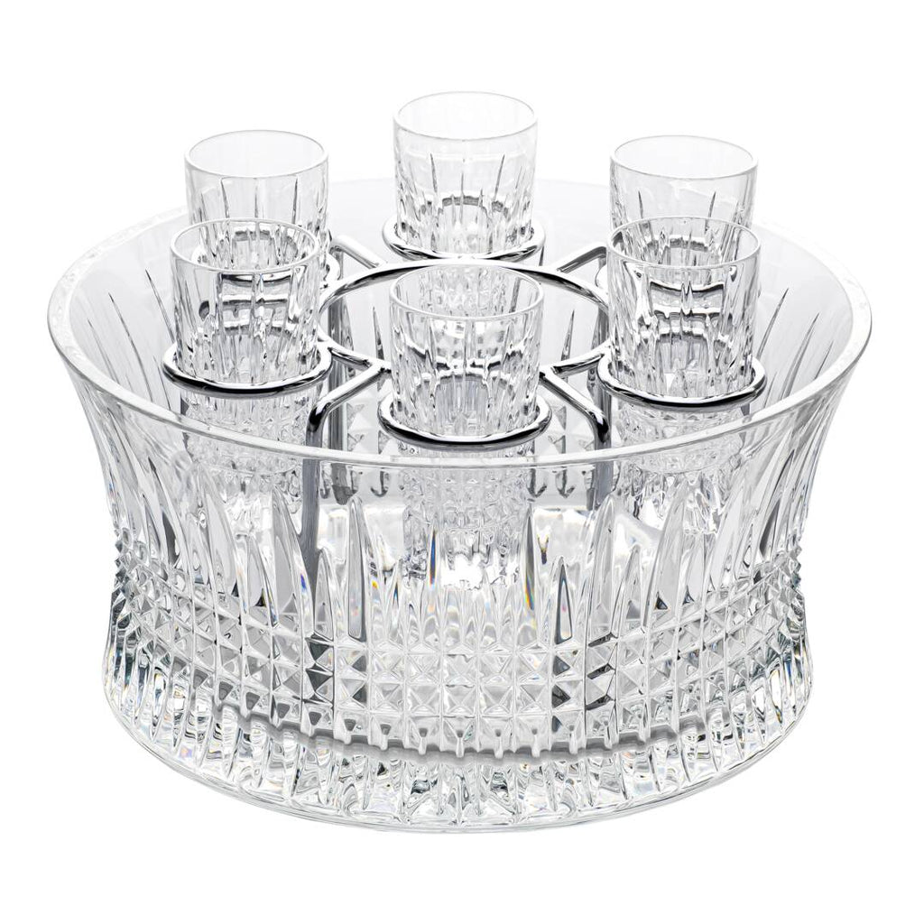Lismore Diamond Vodka Chiller, Set of 7