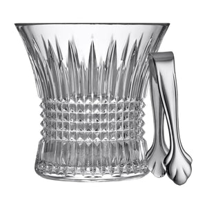 Lismore Diamond Ice Bucket & Tongs