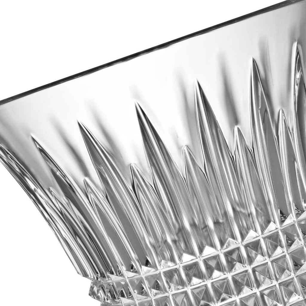 Lismore Diamond Ice Bucket & Tongs