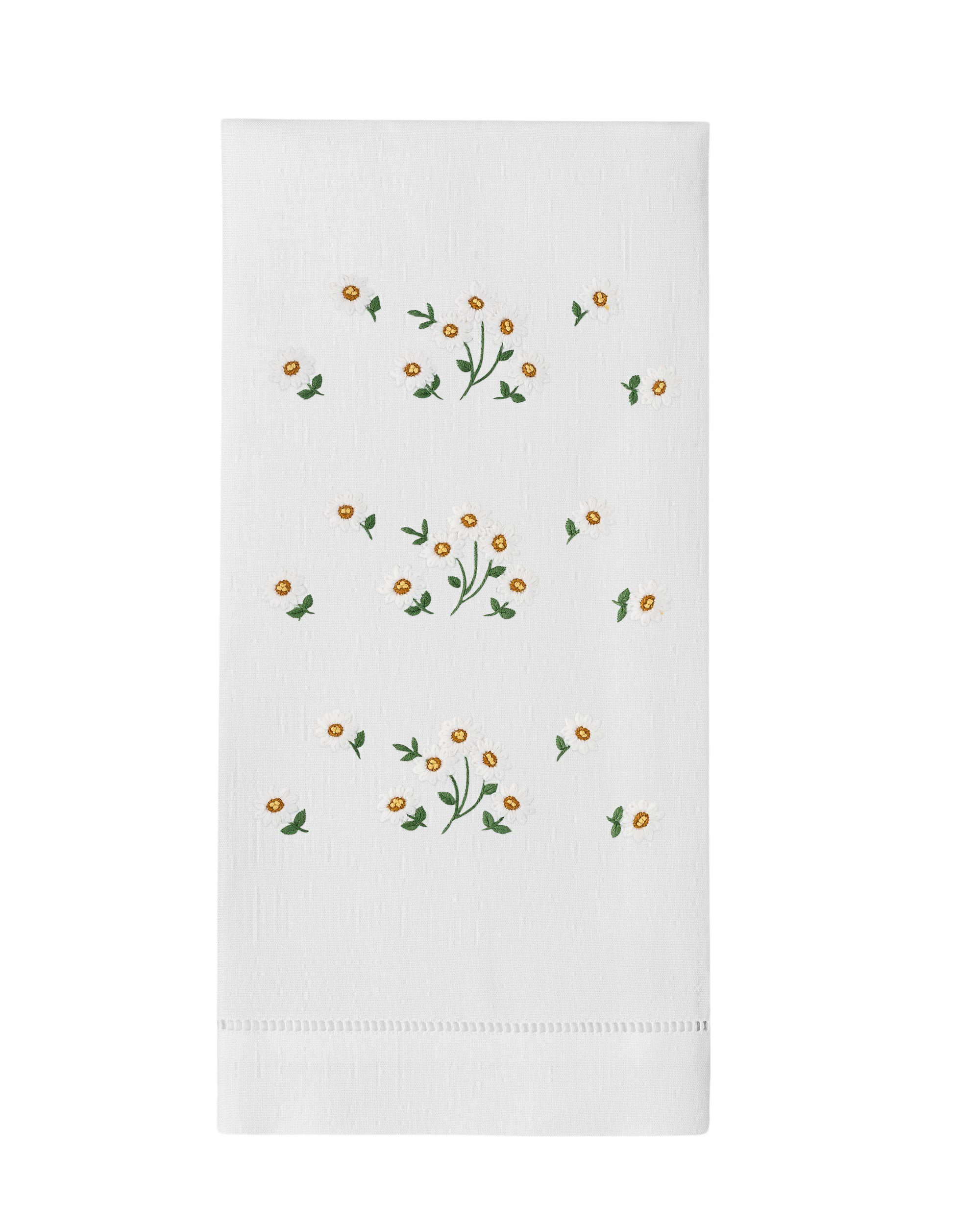 Daisies Scatter Hand Towel