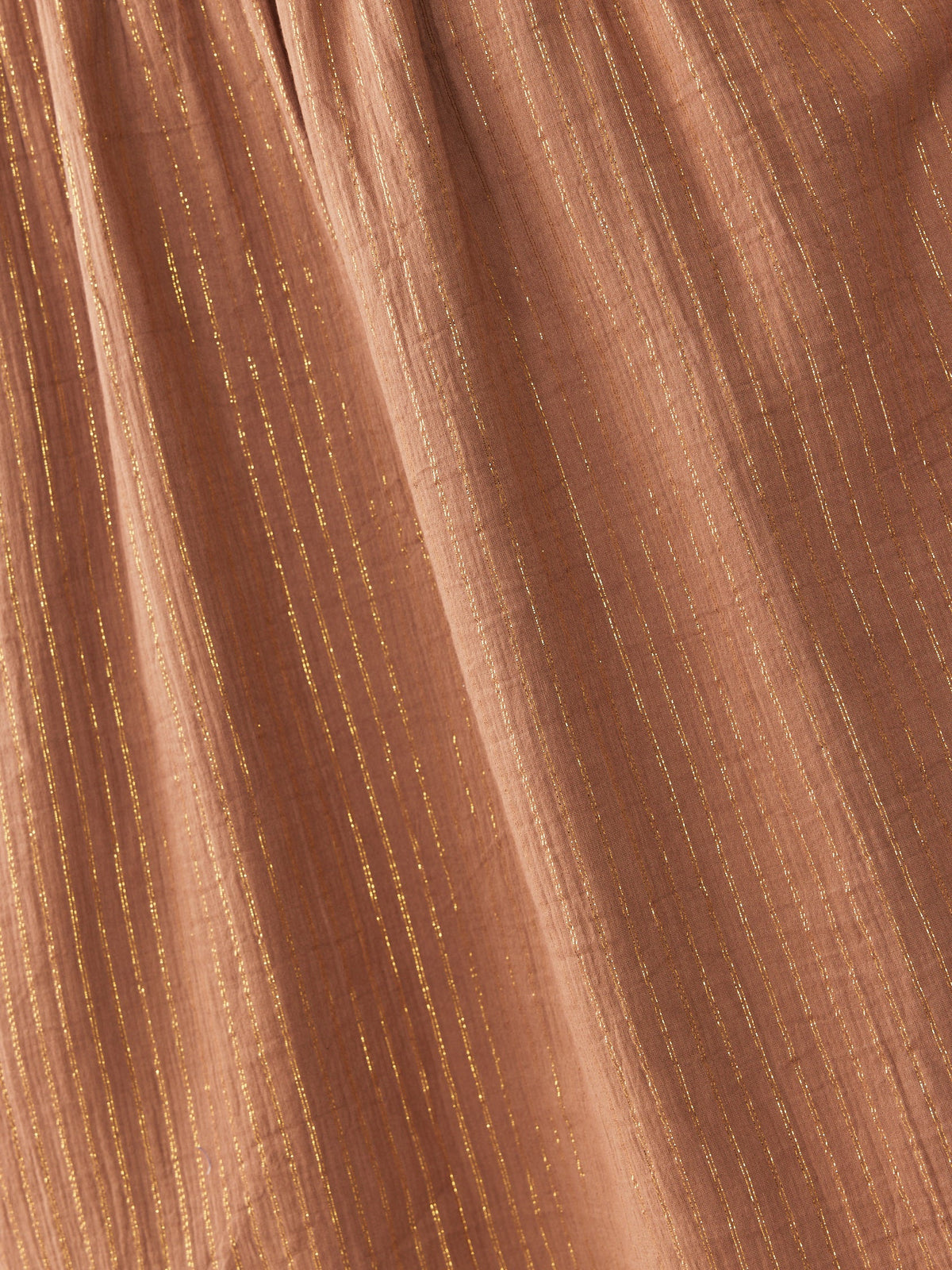 Ella Dress in Copper Lurex