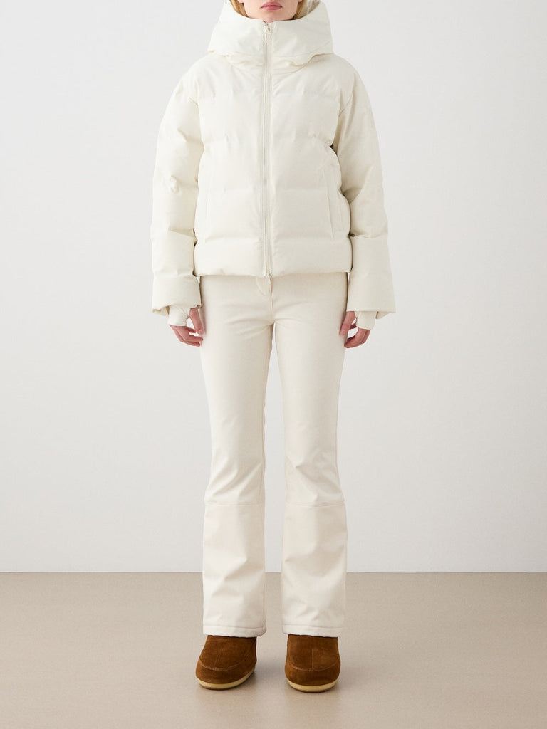 Aurora Ski Jacket in Off White