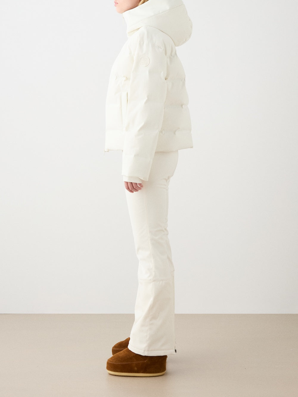 Aurora Ski Jacket in Off White