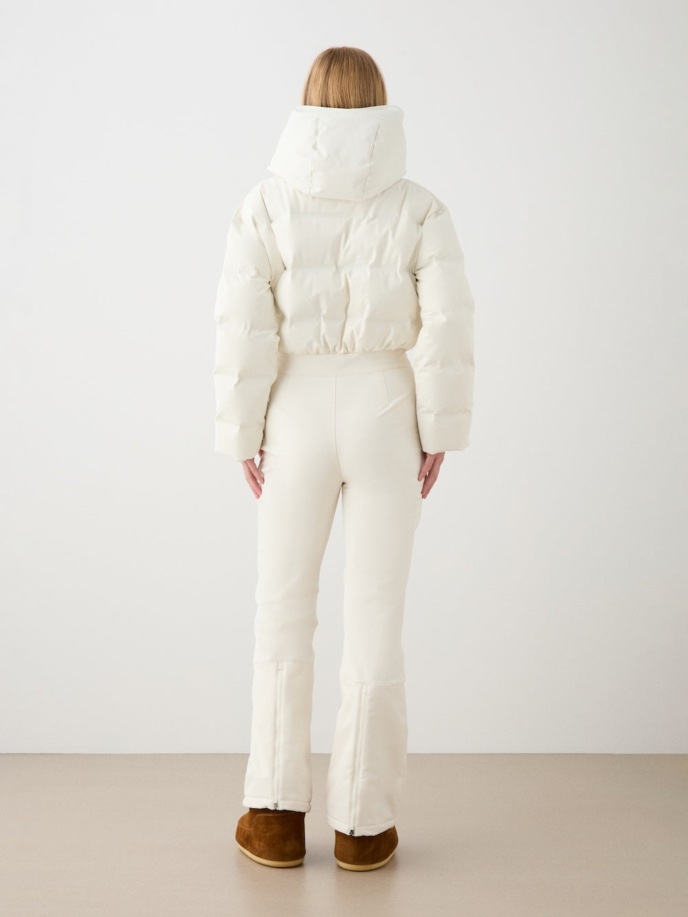 Aurora Ski Suit in Off White