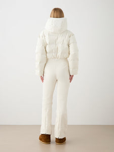 Aurora Ski Suit in Off White
