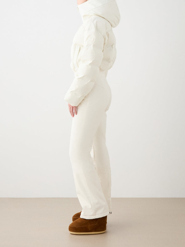 Aurora Ski Suit in Off White