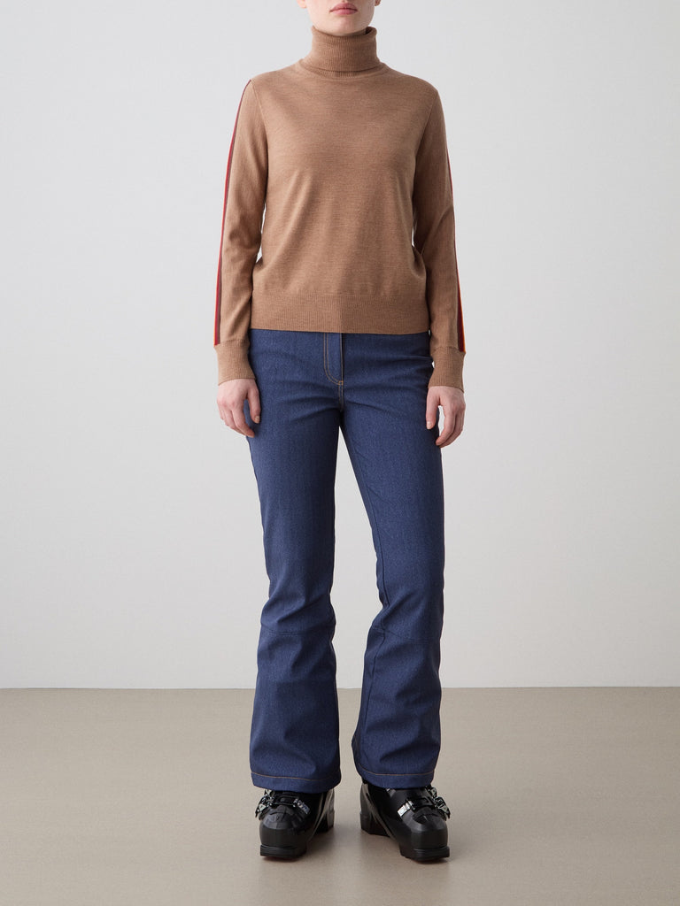 FreeBird Turtleneck in Cinnamon