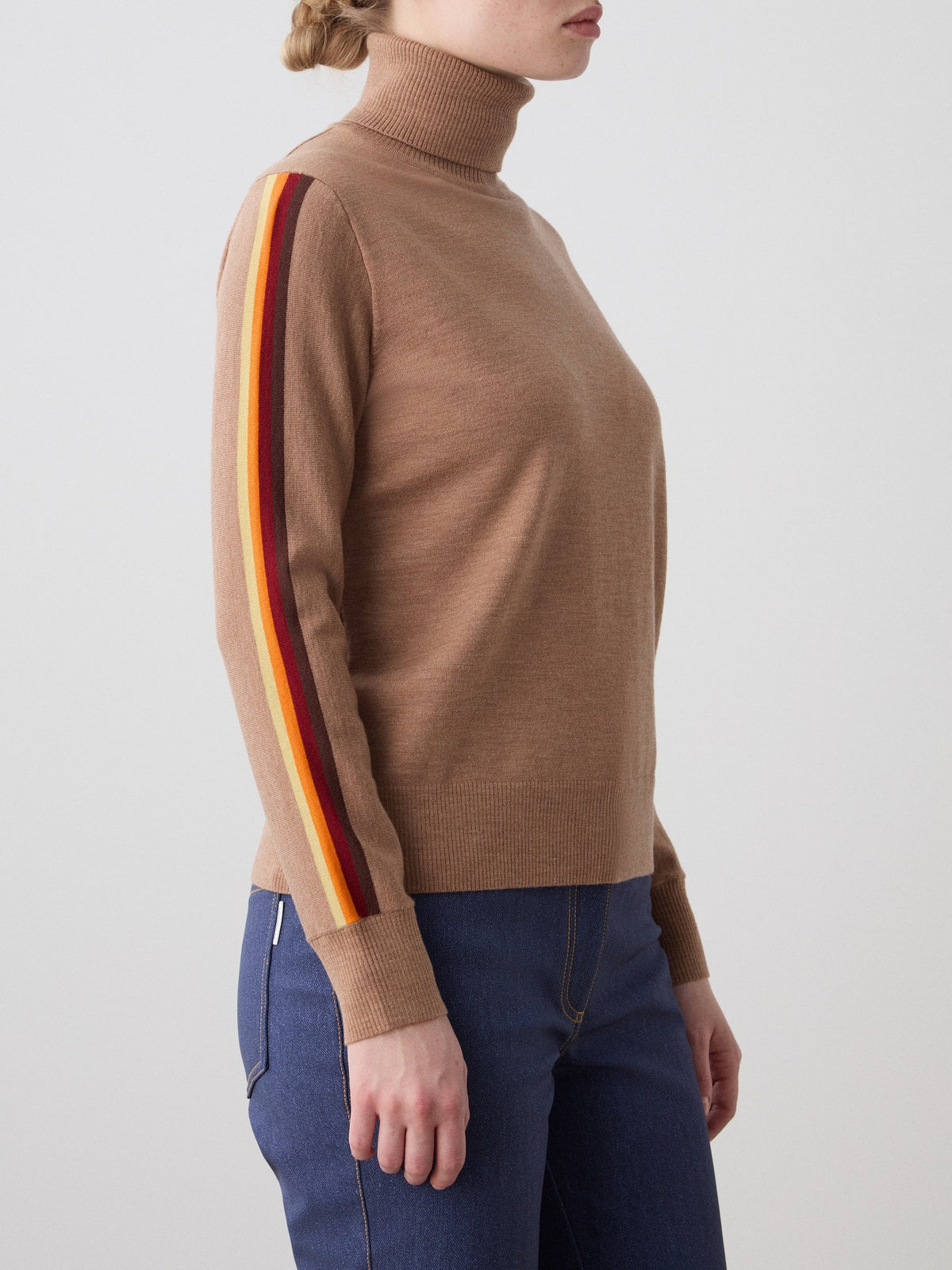 FreeBird Turtleneck in Cinnamon