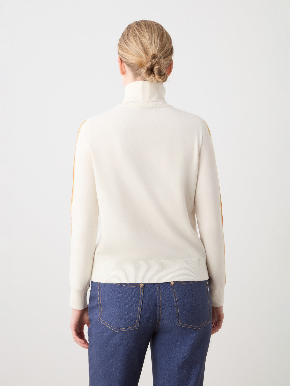 FreeBird Turtleneck in Off White