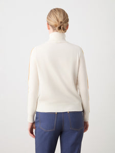 FreeBird Turtleneck in Off White