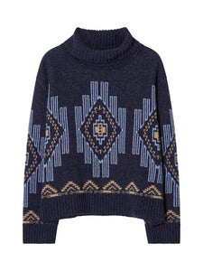 Pioneer Sweater in Navy Blue