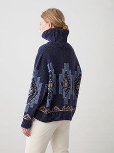 Pioneer Sweater in Navy Blue