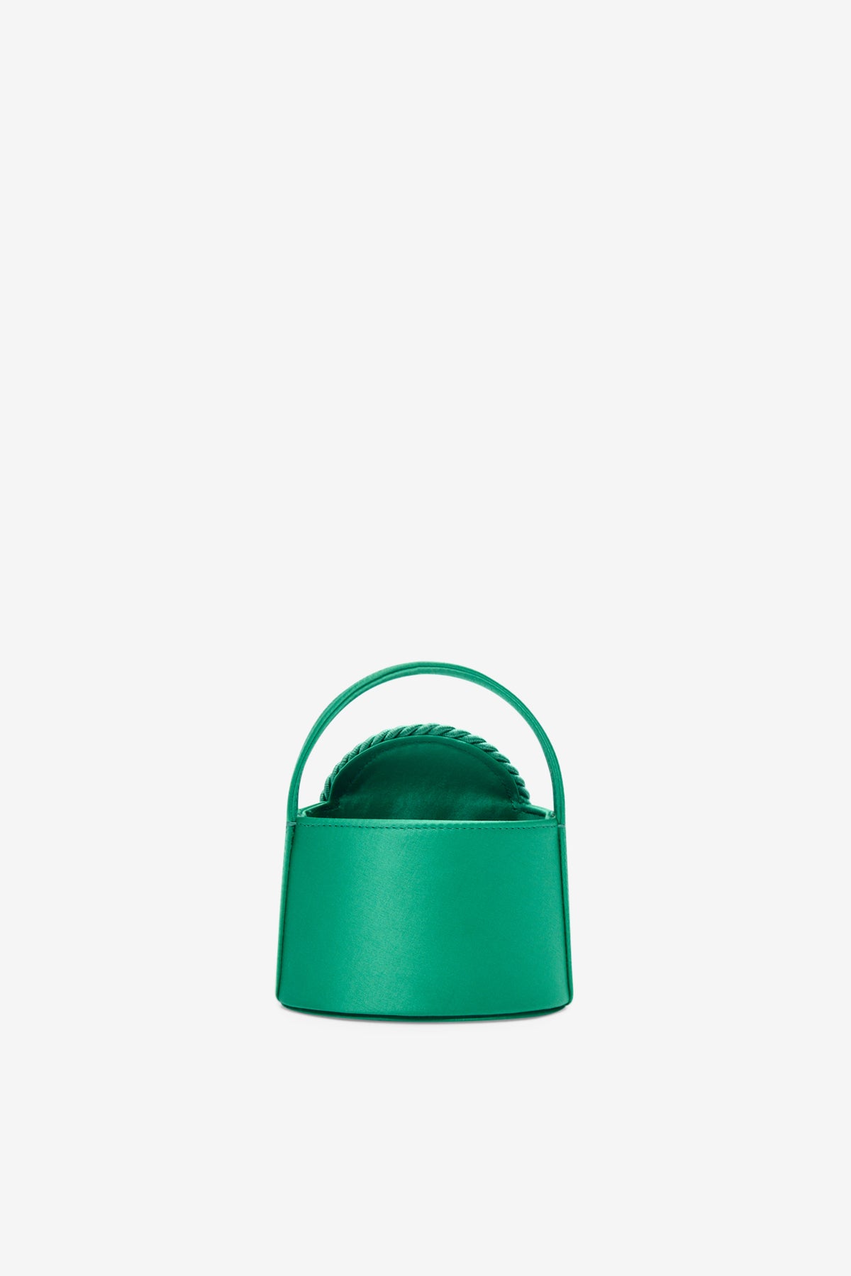 Mini Gunther Satin Passementerie in Green