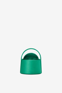 Mini Gunther Satin Passementerie in Green