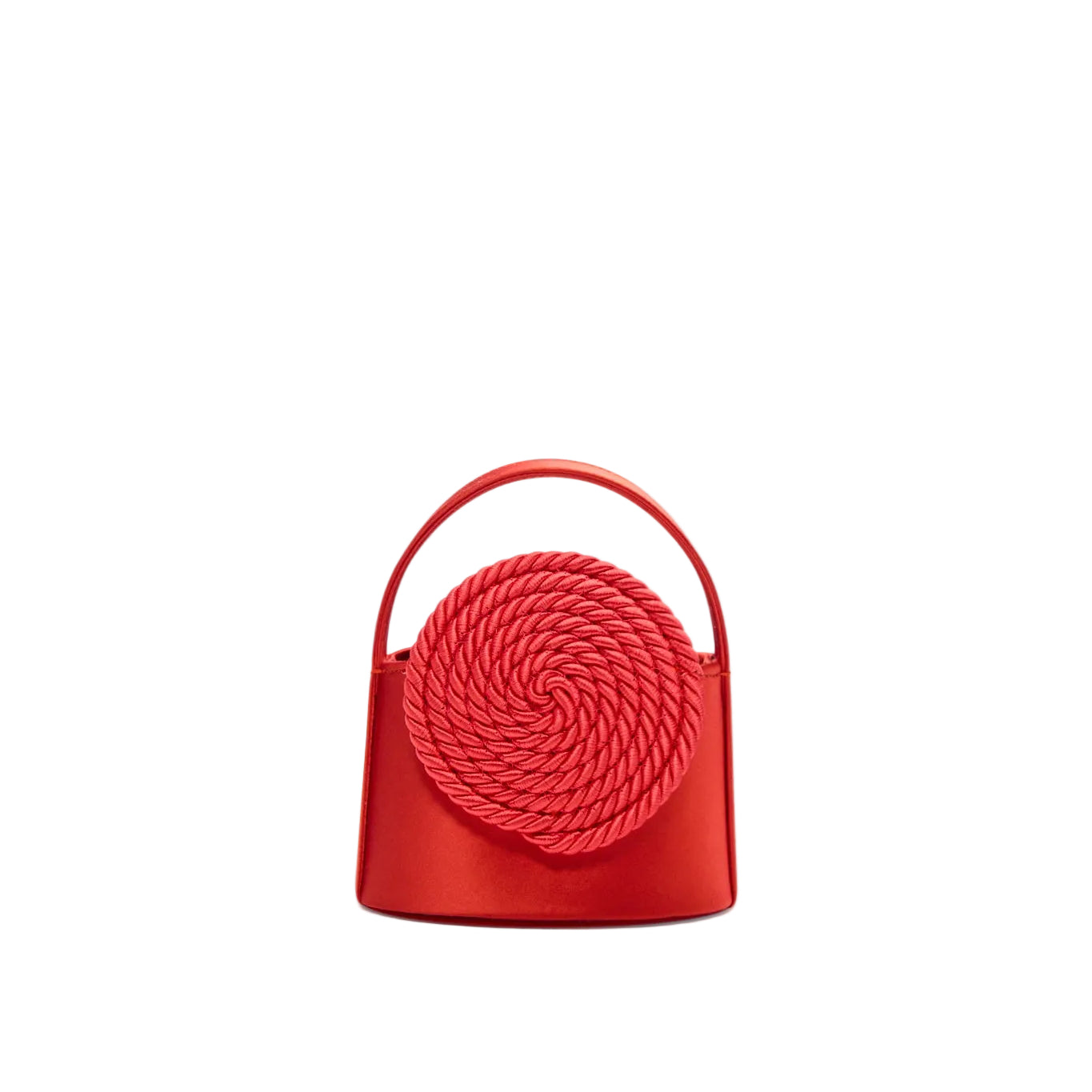 Mini Gunther Satin Passementerie in Red