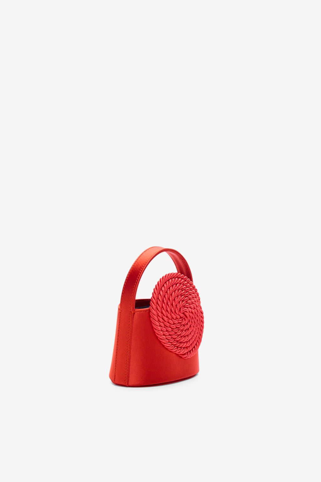Mini Gunther Satin Passementerie in Red