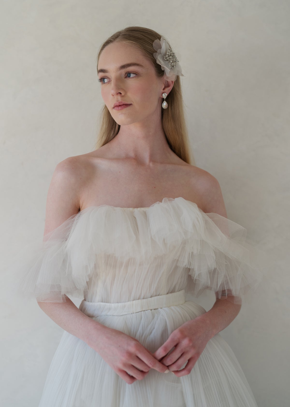 Chantrell Barrette in Cream