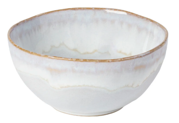 Brisa Cereal Bowls, Set of 6 in Salt White