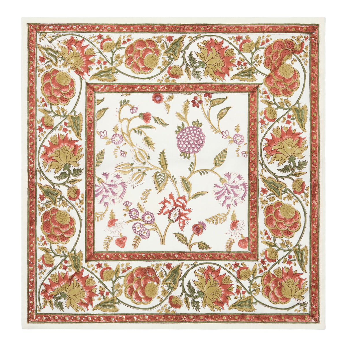 Louise Napkins Multicolor, Set of 4