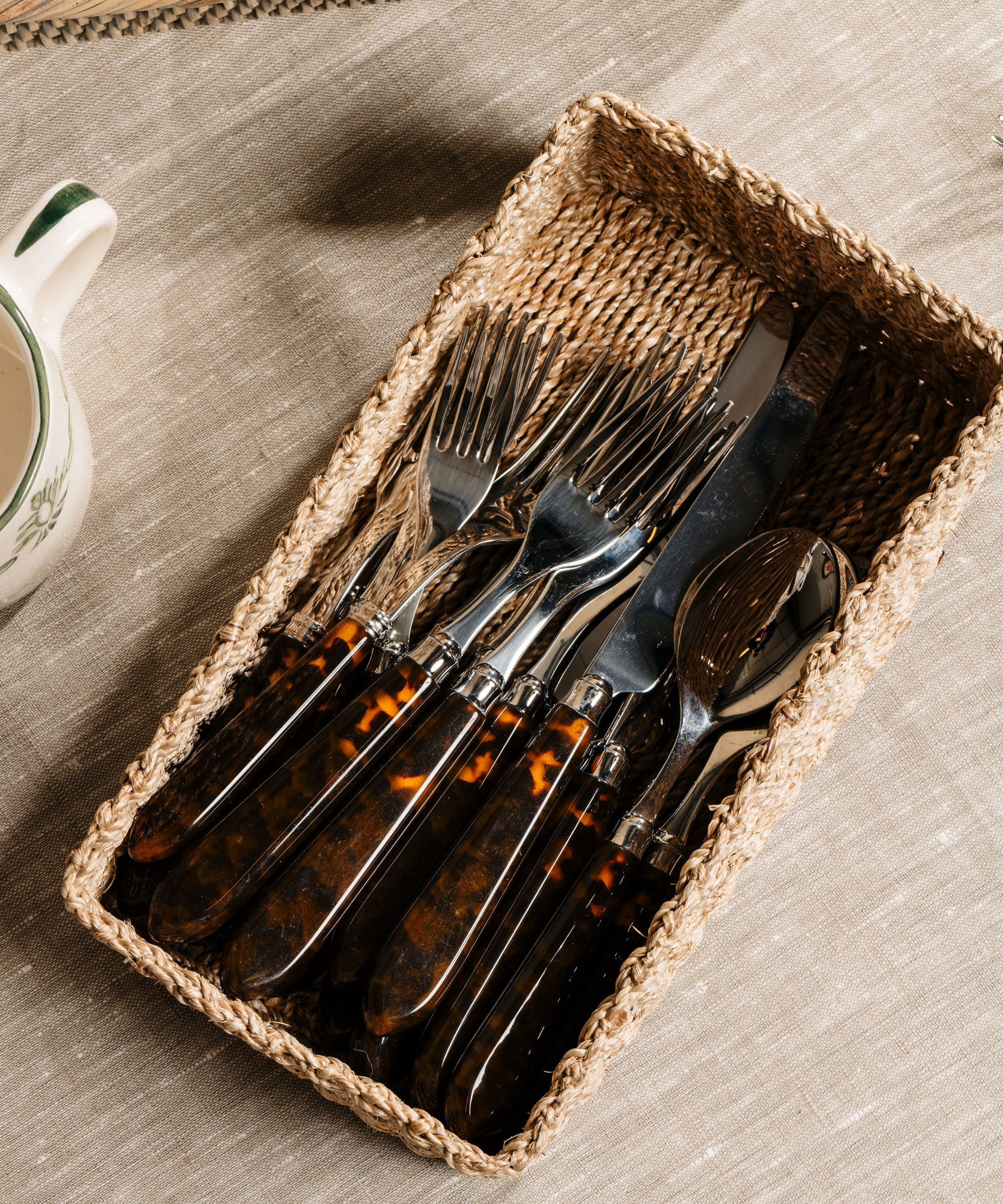 Classic Cutlery Set, Tortoiseshell