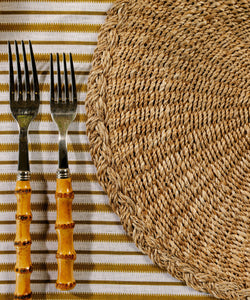 Braided Abaca Placemat in Natural