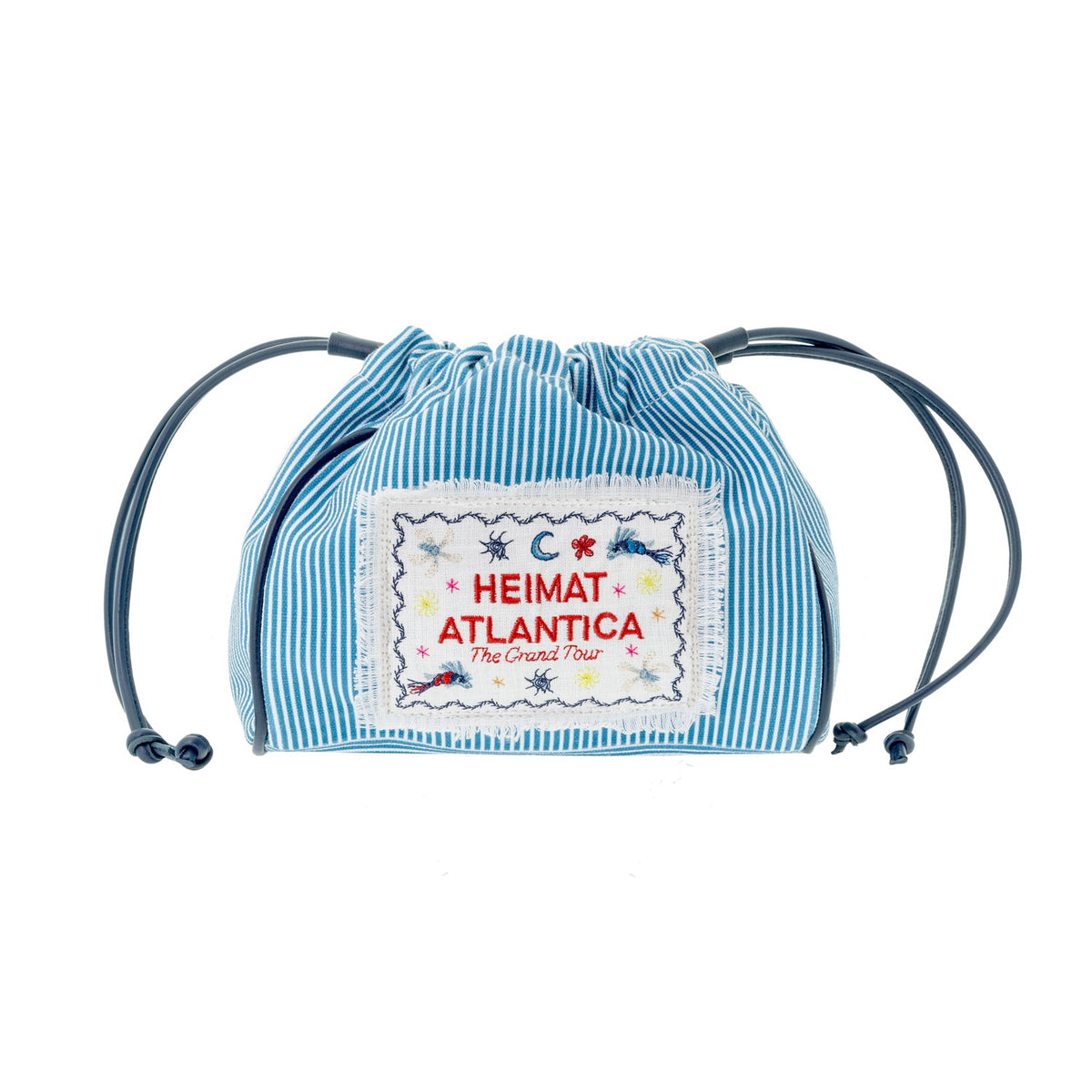 "The Grand Tour Collection" Pouch in Blue