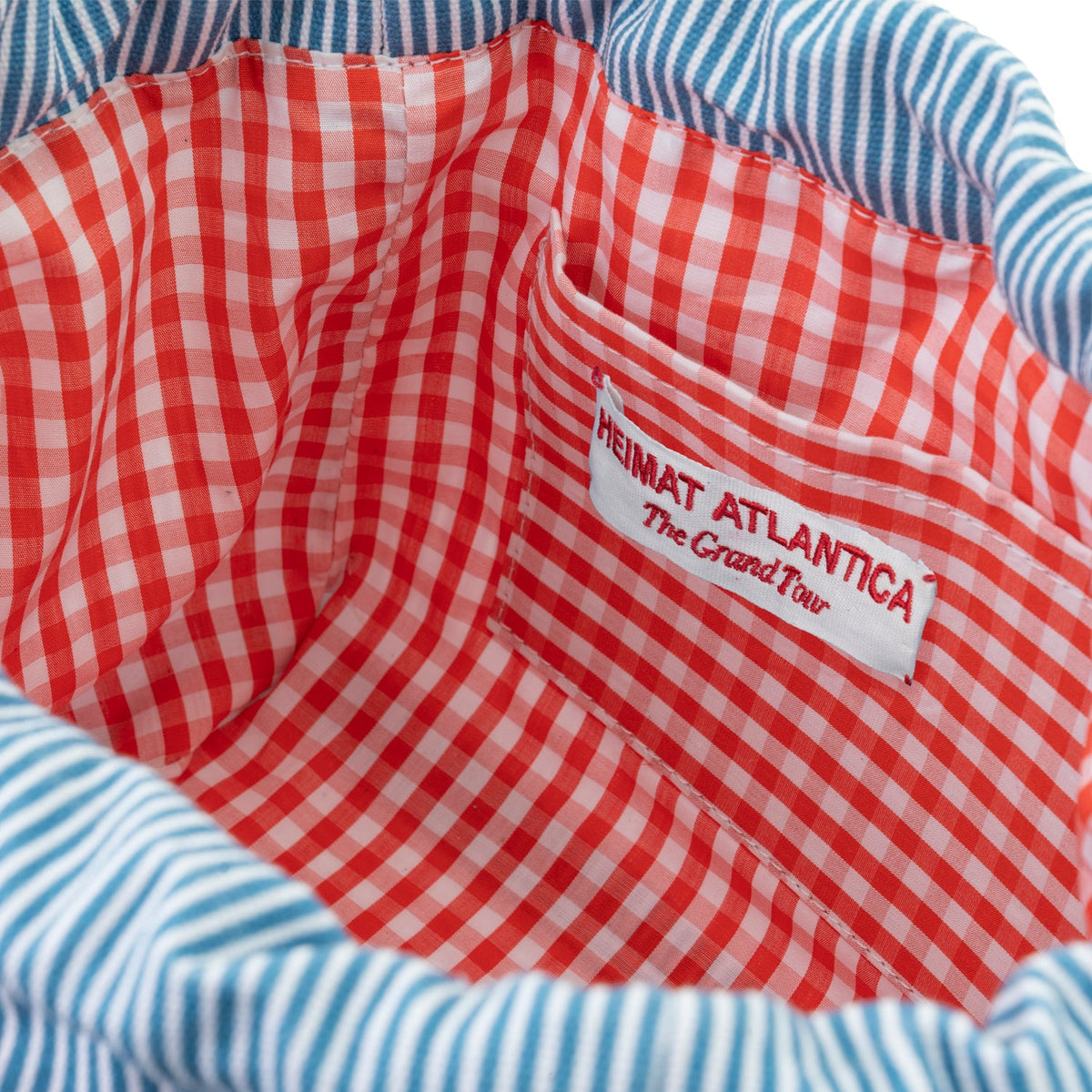 "The Grand Tour Collection" Pouch in Blue
