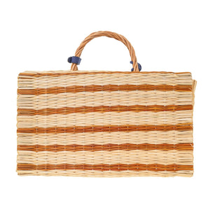 "The Grand Tour Collection" Beach Basket in Mustard