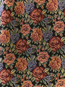 Emily Dress in Black Rainbow Jacquard