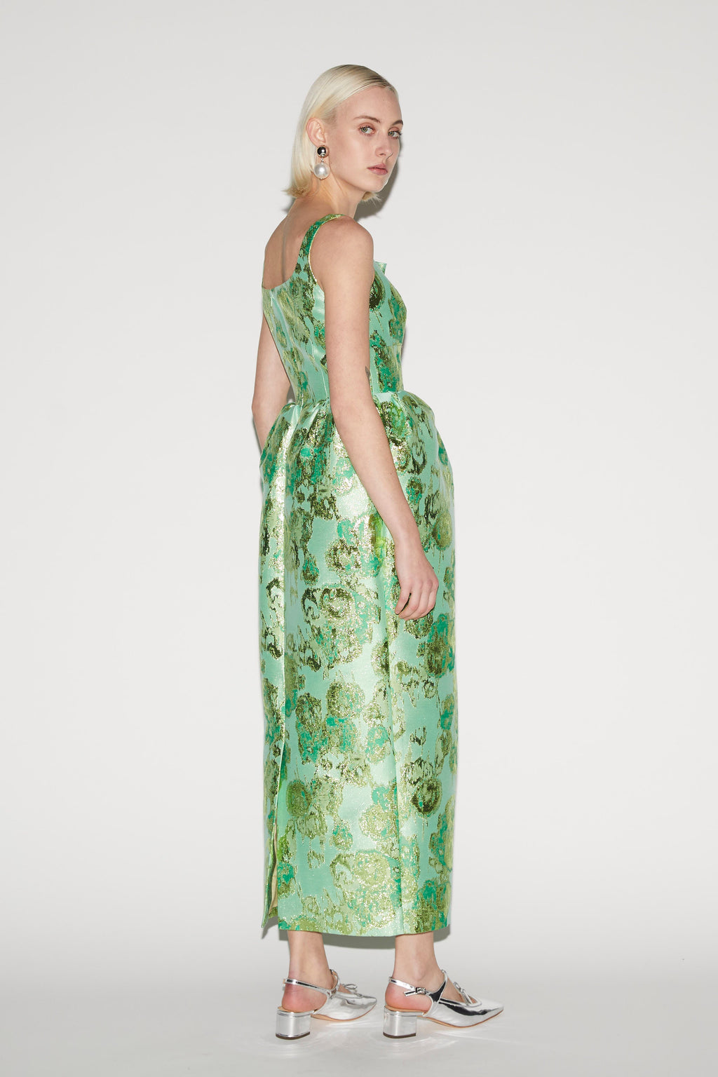 Sidra Dress Jade Jacquard US 2 | UK 6 Sidra Dress Jade Jacquard US 2 | UK 6