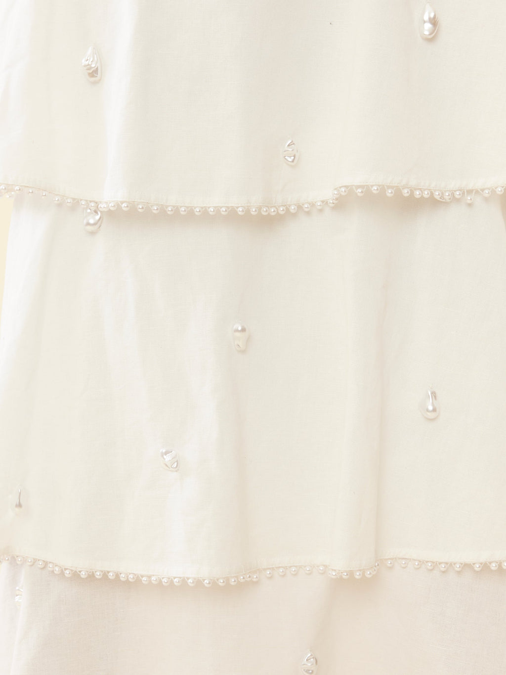 OTM Exclusive: Emma Dress in Pearly White