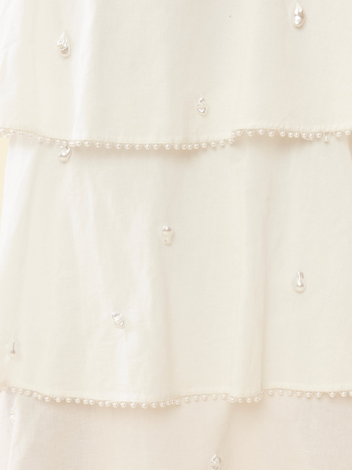 OTM Exclusive: Emma Dress in Pearly White