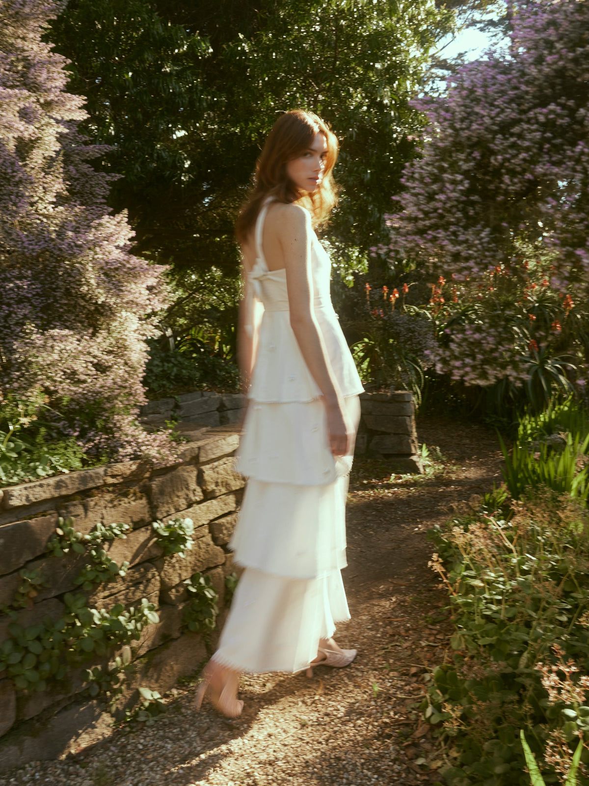 OTM Exclusive: Emma Dress in Pearly White