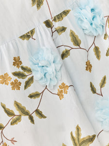Isabel Dress in Lotus Garden Blue