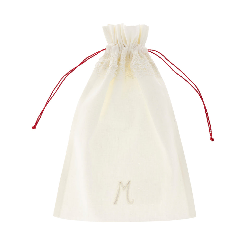 Camarinas Lingerie Bag Initials in White