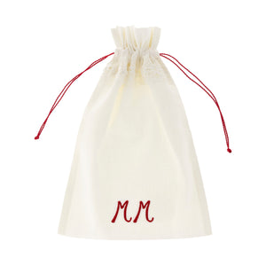 Camarinas Lingerie Bag Initials in Red