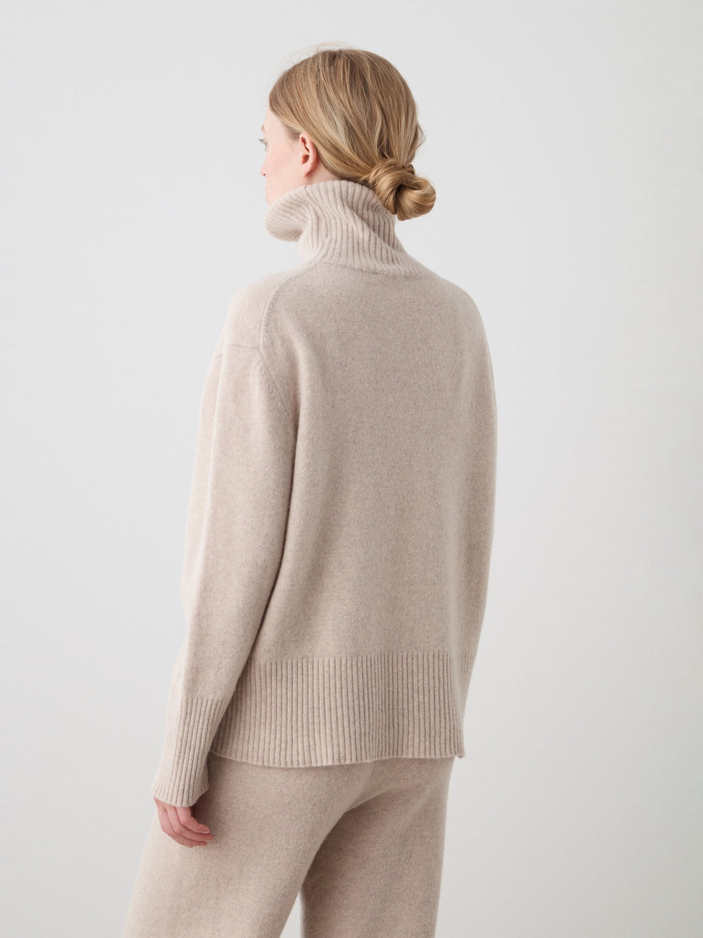 Geilo Boyfriend Sweater in Off White