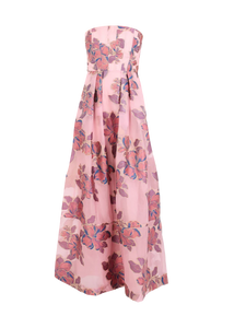 Catherine Gown in Pink Peony Organza | Over The Moon Catherine Gown in Pink Peony Organza | Over The Moon