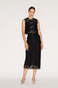 Jack Top Black Lace